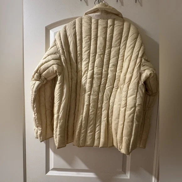 Striped down jacket - Picture 4 of 6